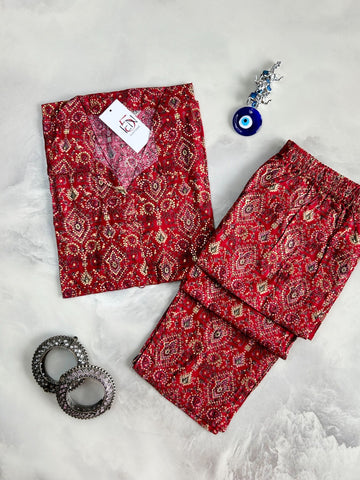 Printed Co-ord Set